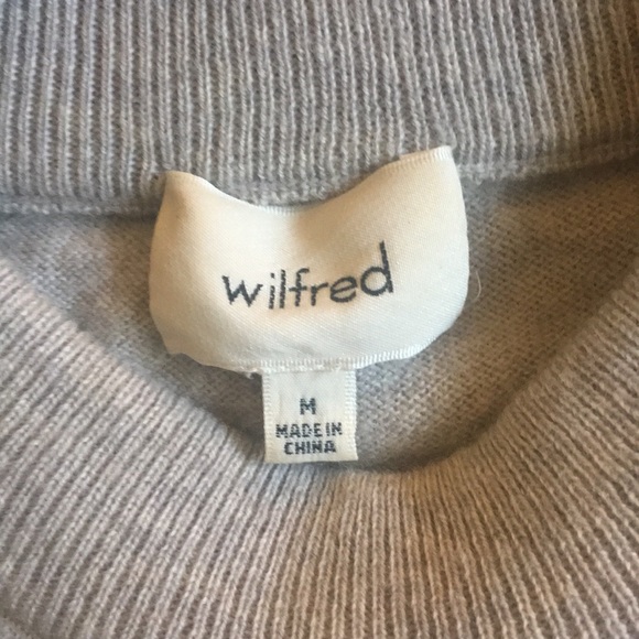 Wilfred Sleeveless Grey Sweater Dress - Picture 6 of 7